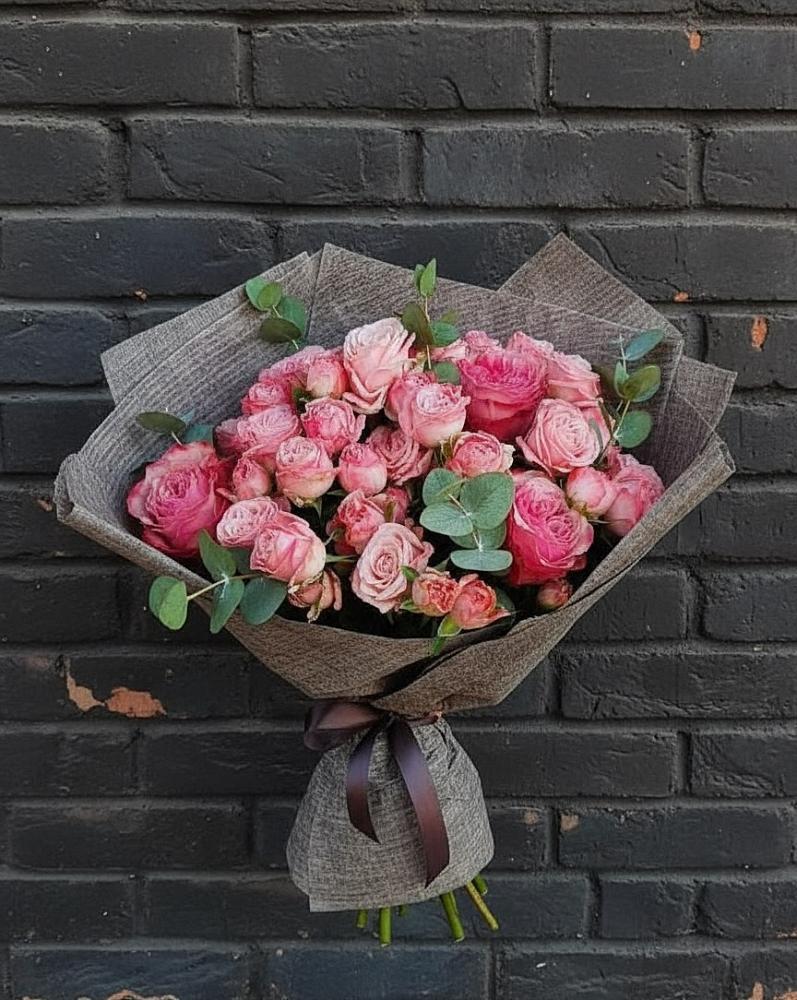 Букет цветов из: Розы в Волочаевке-2