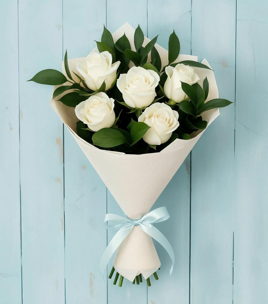 Букет цветов из: Розы в Волочаевке-2