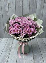 Букет цветов из:  Хризантемы #REPLACE_PRED# Волочаевке-2