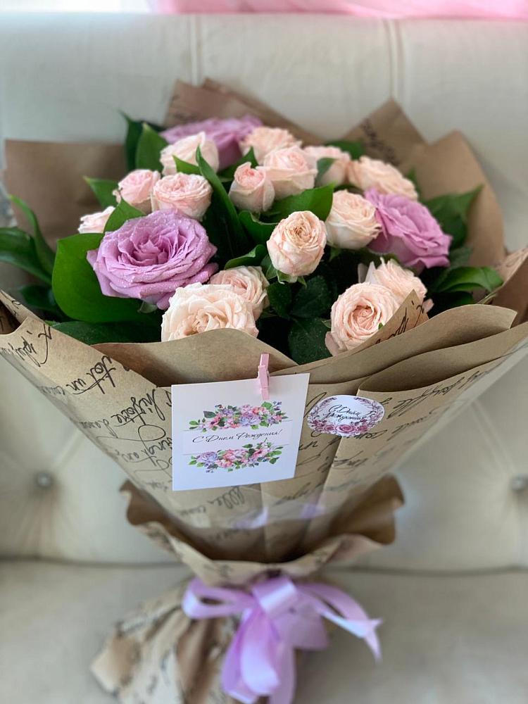 Букет цветов из: Розы в Волочаевке-2