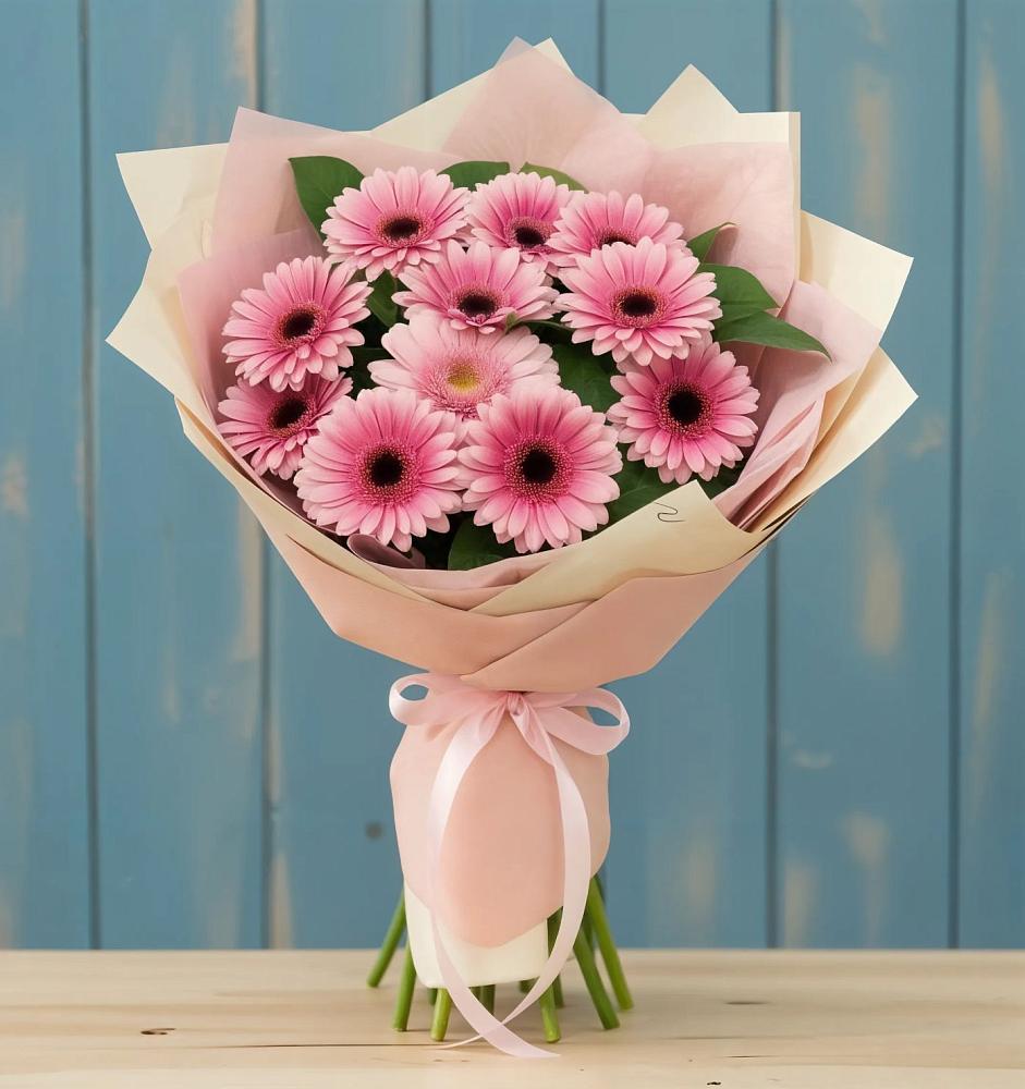 Букет цветов из: Герберы в Волочаевке-2