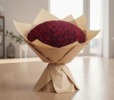 Букет 101 Красная роза в Волочаевке-2