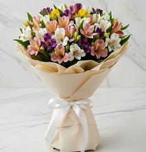 Букет цветов из:  Альстромерии в Волочаевке-2
