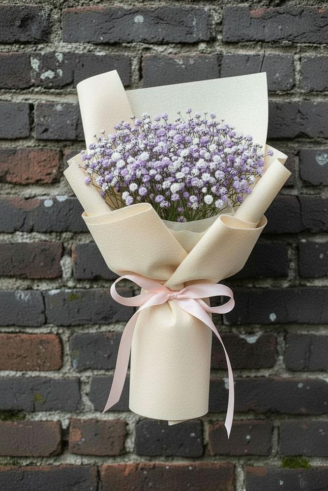 Букет цветов из: Гипсофила в Волочаевке-2