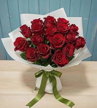 Букет Красные розы в Волочаевке-2