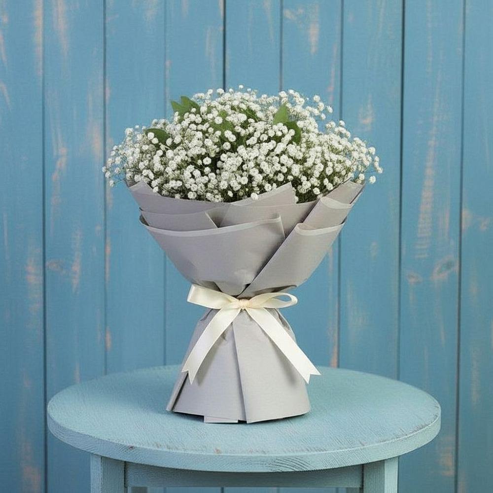 Букет цветов из: Гипсофила в Волочаевке-2