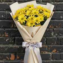 Букет цветов из:  Хризантемы в Волочаевке-2