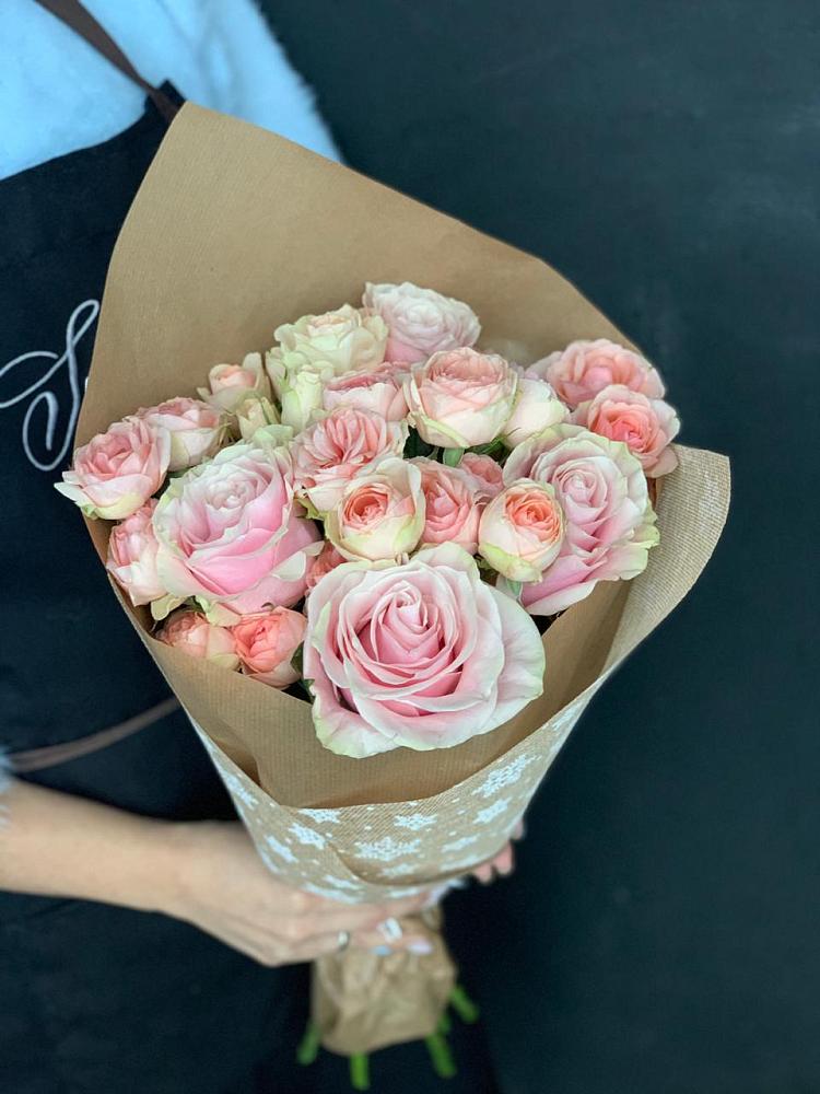 Букет цветов из: Хризантемы и Розы в Волочаевке-2