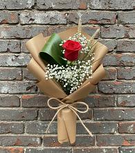 Букет цветов из:  Розы в Волочаевке-2