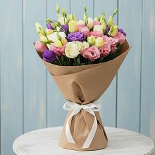 Букет цветов из:  Лизиантусы #REPLACE_PRED# Волочаевке-2